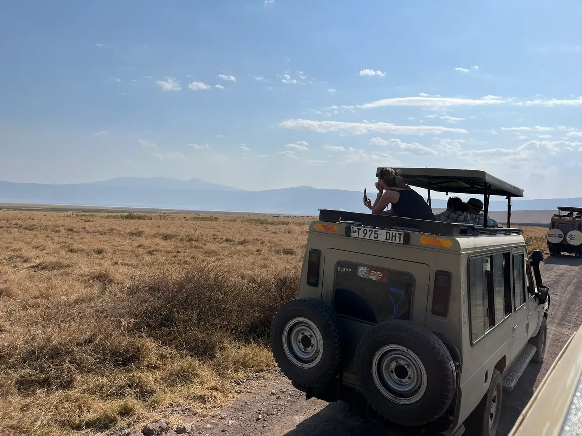 Safari landscape in Tanzania