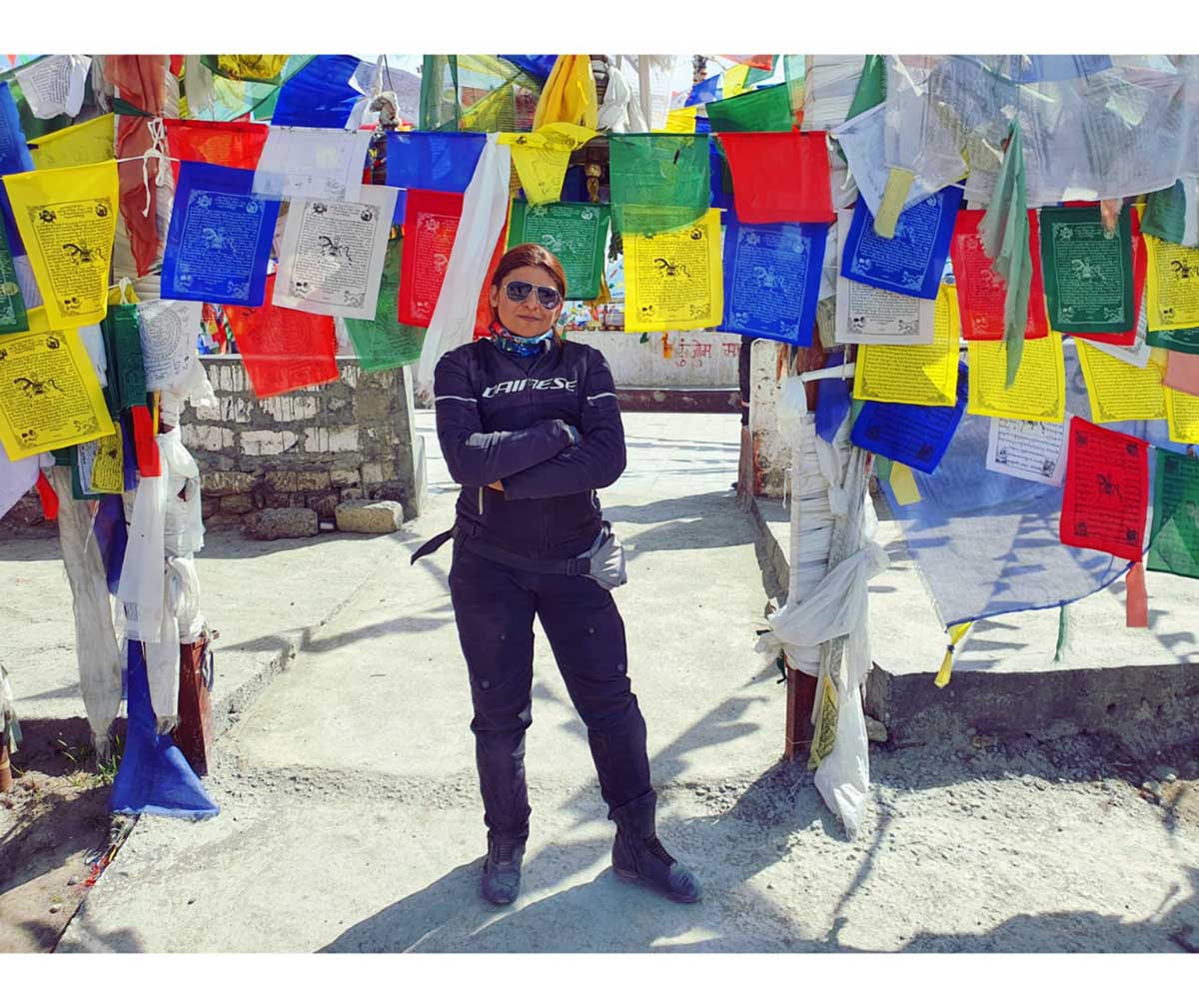 Riders in the Spiti valley